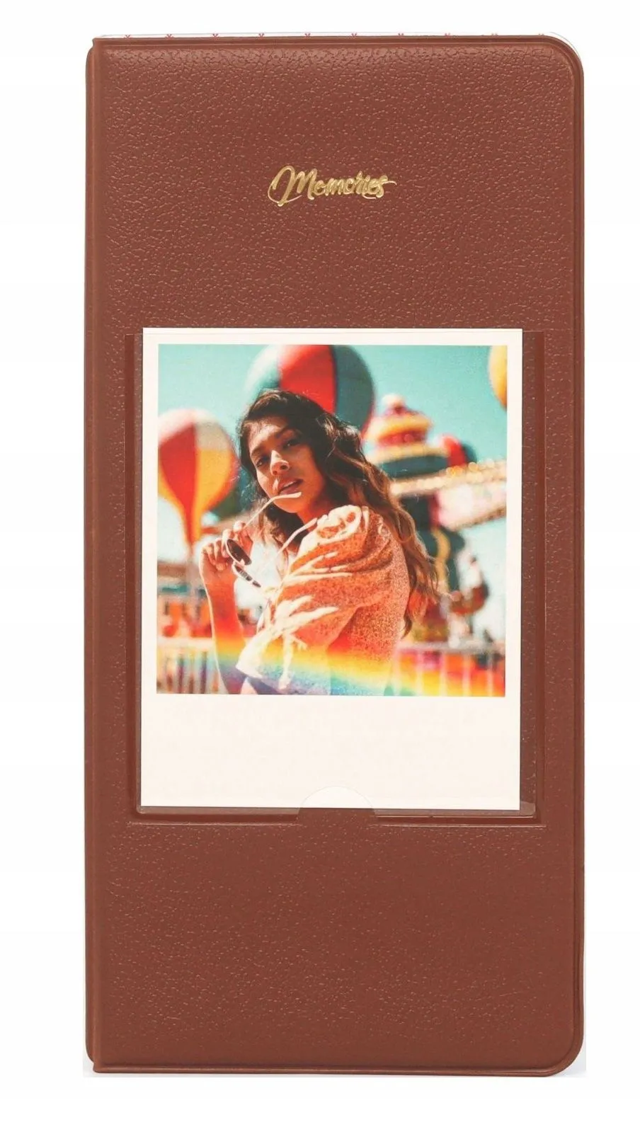 Album na zdjęcia LoveInstant LI00431 do Instax Wide 400/Square/Polaroid/600/SX70/NOW Brązowy