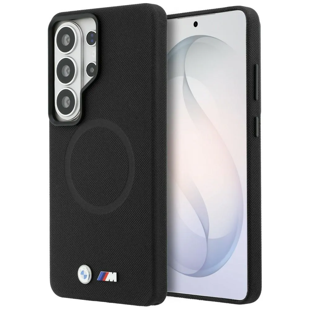 Etui BMW M Metal Logo MagSafe do Galaxy S26 Ultra Czarny