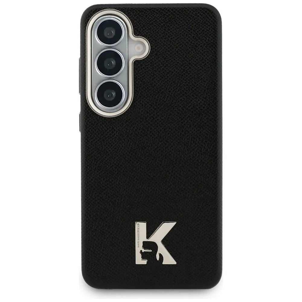 Etui Karl Lagerfeld K Metal Logo MagSafe do Galaxy S26 Czarny