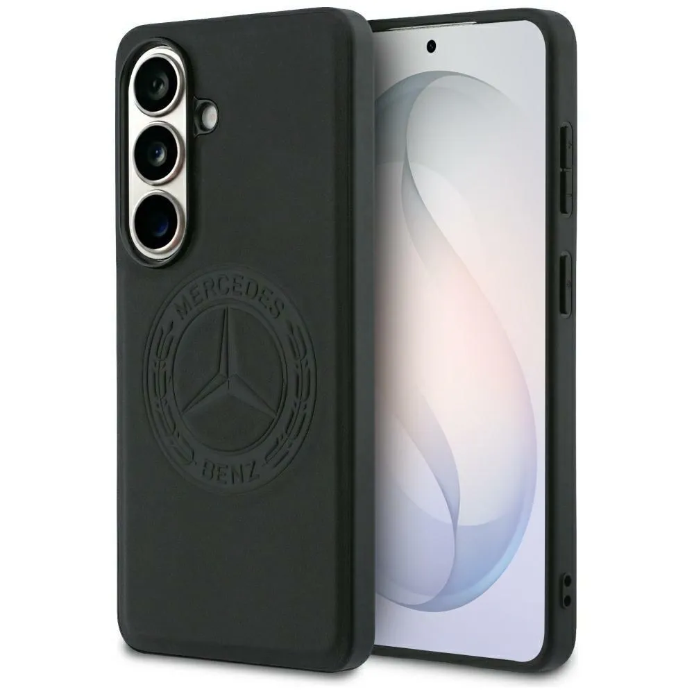 Etui Mercedes-Benz Vintage Logo MagSafe do Galaxy S26 Czarny