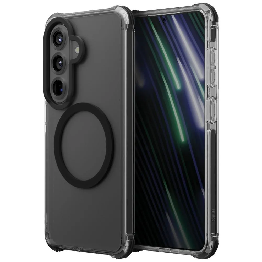 Etui UNIQ Combat Magclick Charging do Galaxy S26 Czarny
