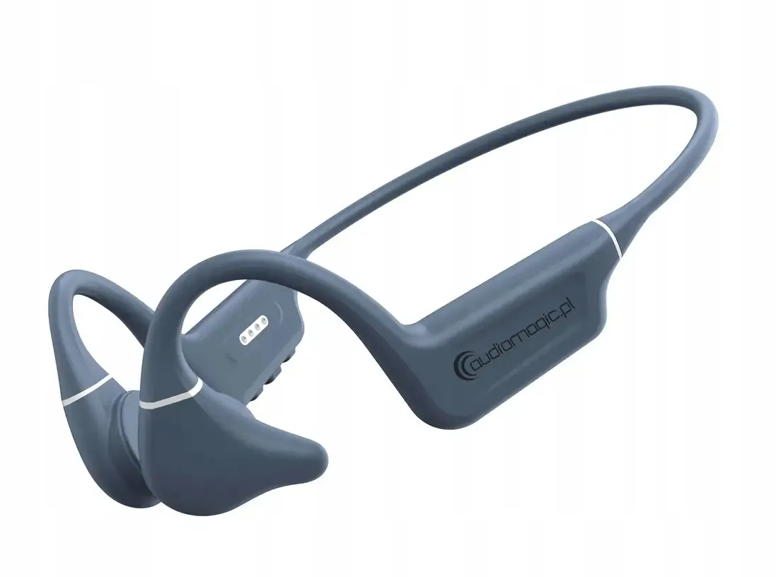 Słuchawki bezprzewodowe Audiomagic Sport Pro Przewodnictwo kostne Bluetooth 5.4 Niebieski