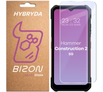 Szkło hybrydowe Bizon elastyczne Glass Mule do HAMMER Construction 2 5G / Military Edition / Thermal 5G / Thermal 5G Military Edition