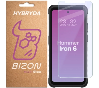 Szkło hybrydowe Bizon elastyczne Glass Mule do HAMMER Iron 6 5G / Iron 6