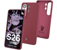 Bizon Soft do Galaxy S26 Ultra Śliwkowy