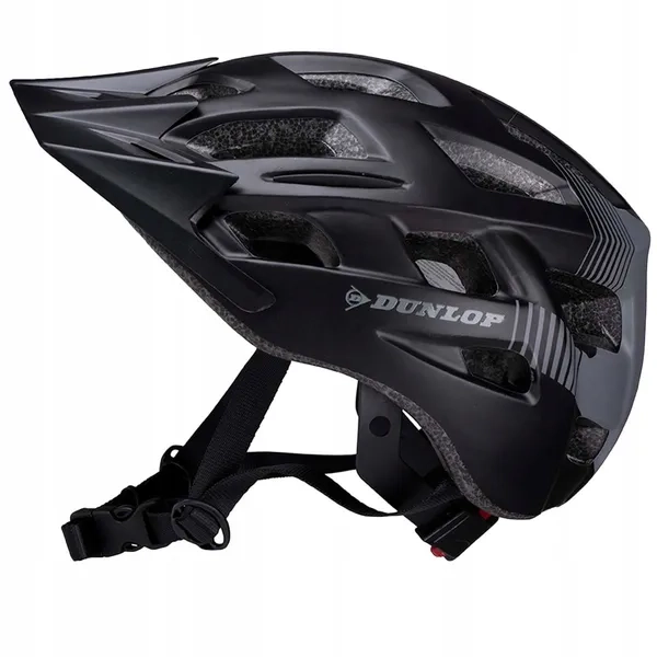 Kask Dunlop L LED Czarno-szary