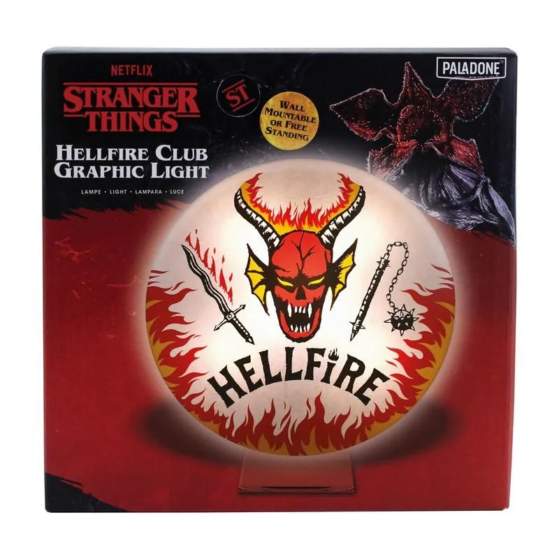 Lampka Paladone Stranger Things - Hellfire Club Graphics Light