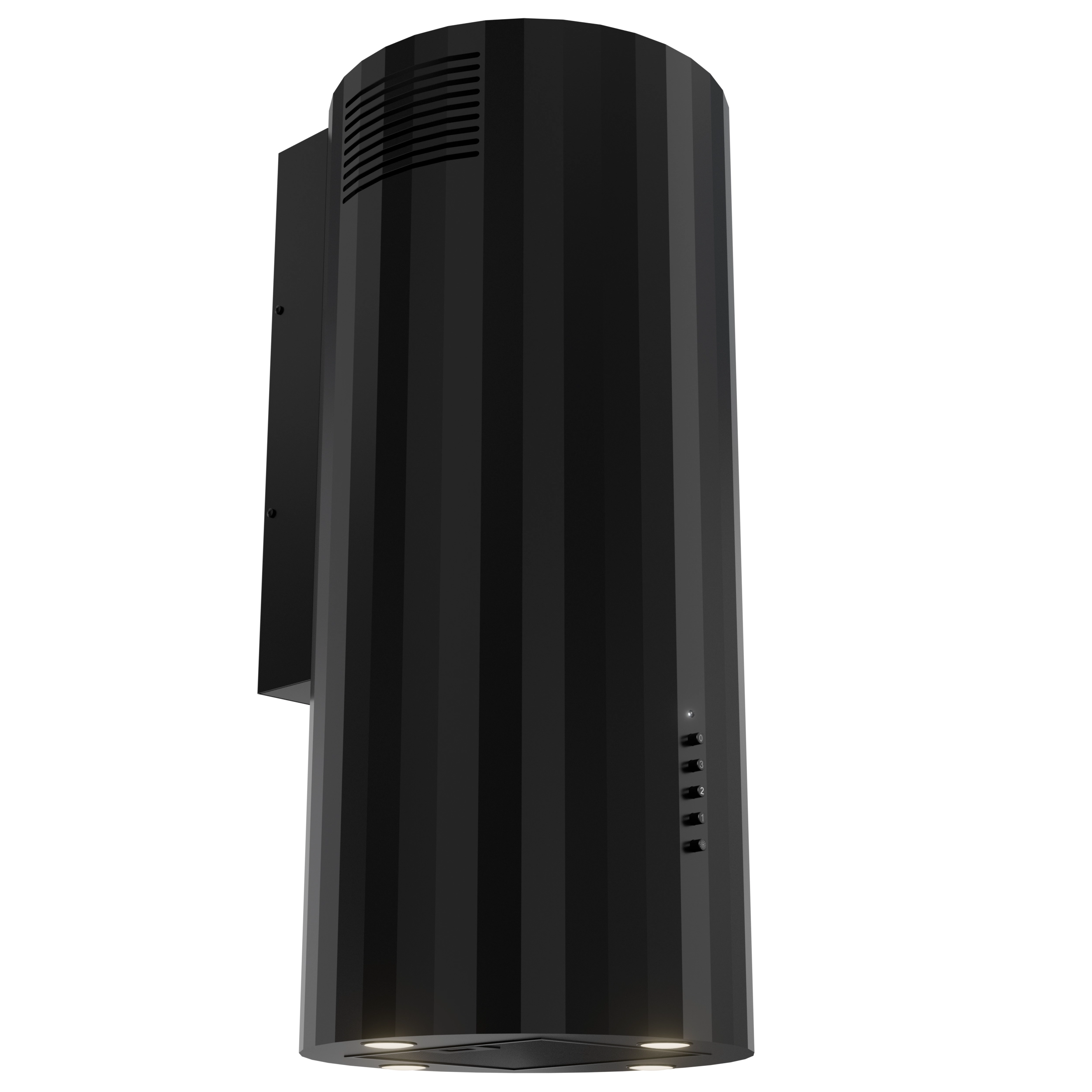 Okap Akpo WK-4 VELARIA Czarny