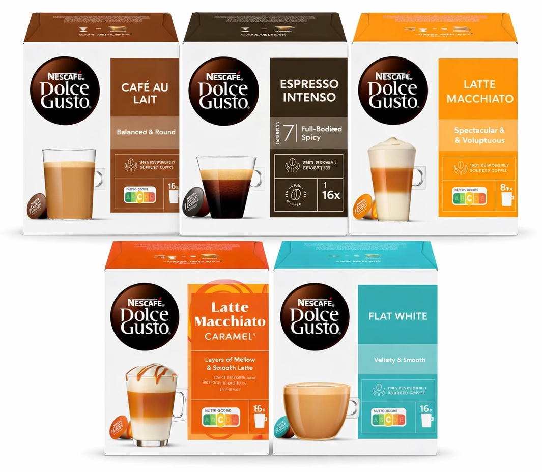 Kapsułki Nescafe Dolce Gusto Zestaw 80szt.