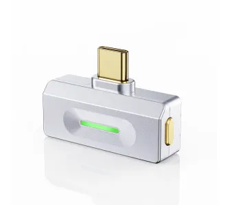 Adapter FiiO Air Link Bluetooth 6.0 Hi-Res USB-C Srebrny