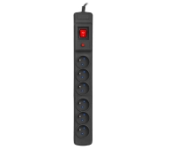 Armac MULTI M6 6 gniazd 3m Czarny