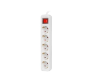 Lanberg PS1-05F-0150-W 5 gniazd 1,5m Biały