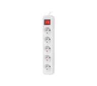 Lanberg PS1-05E-0150-W 5 gniazd 1,5m Biały