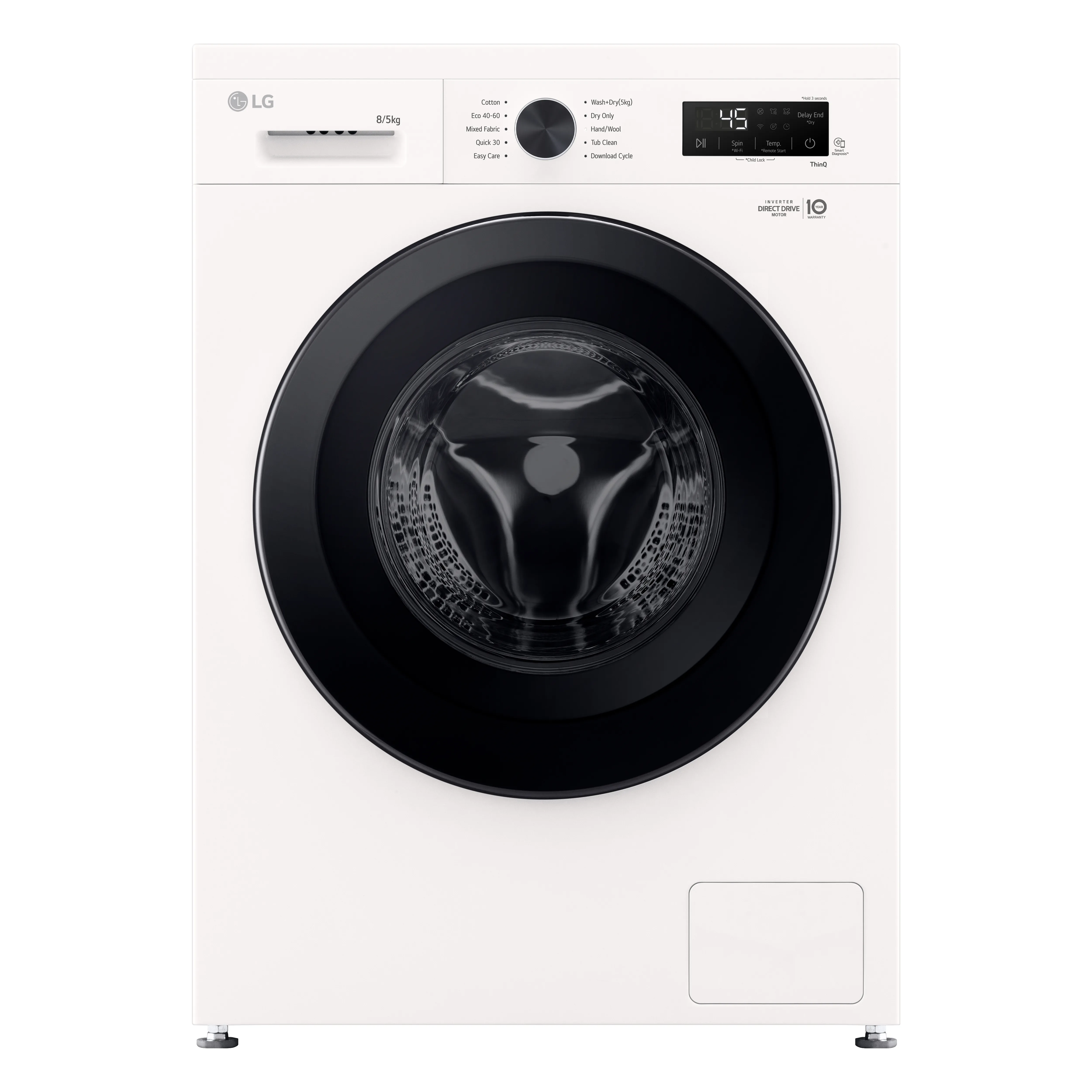 Pralko-suszarka LG W4X1085NWK 60cm 8kg/5kg Zdalne sterowanie