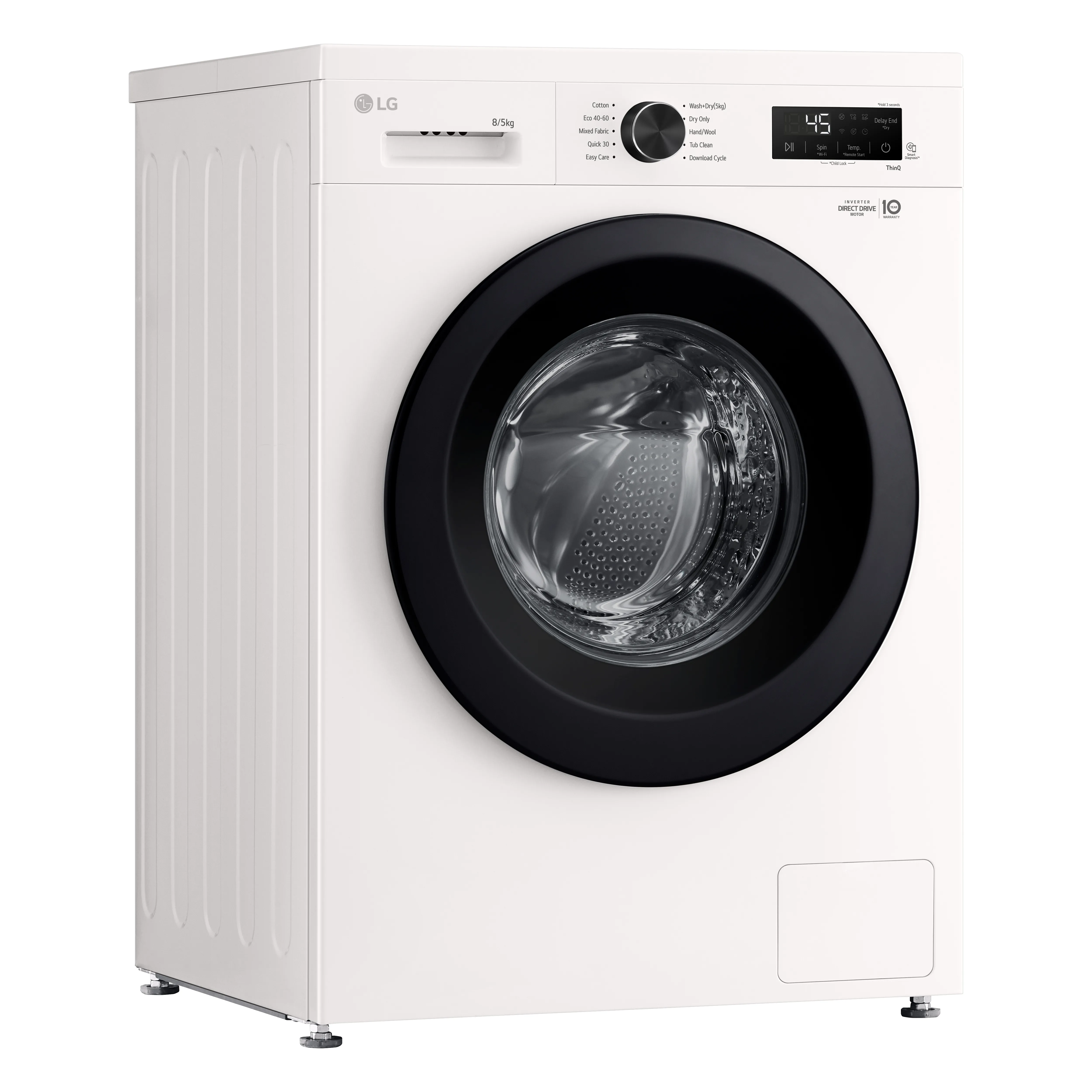 фото Стирально-сушильная машина автоматическая LG W4X1085NWK 1