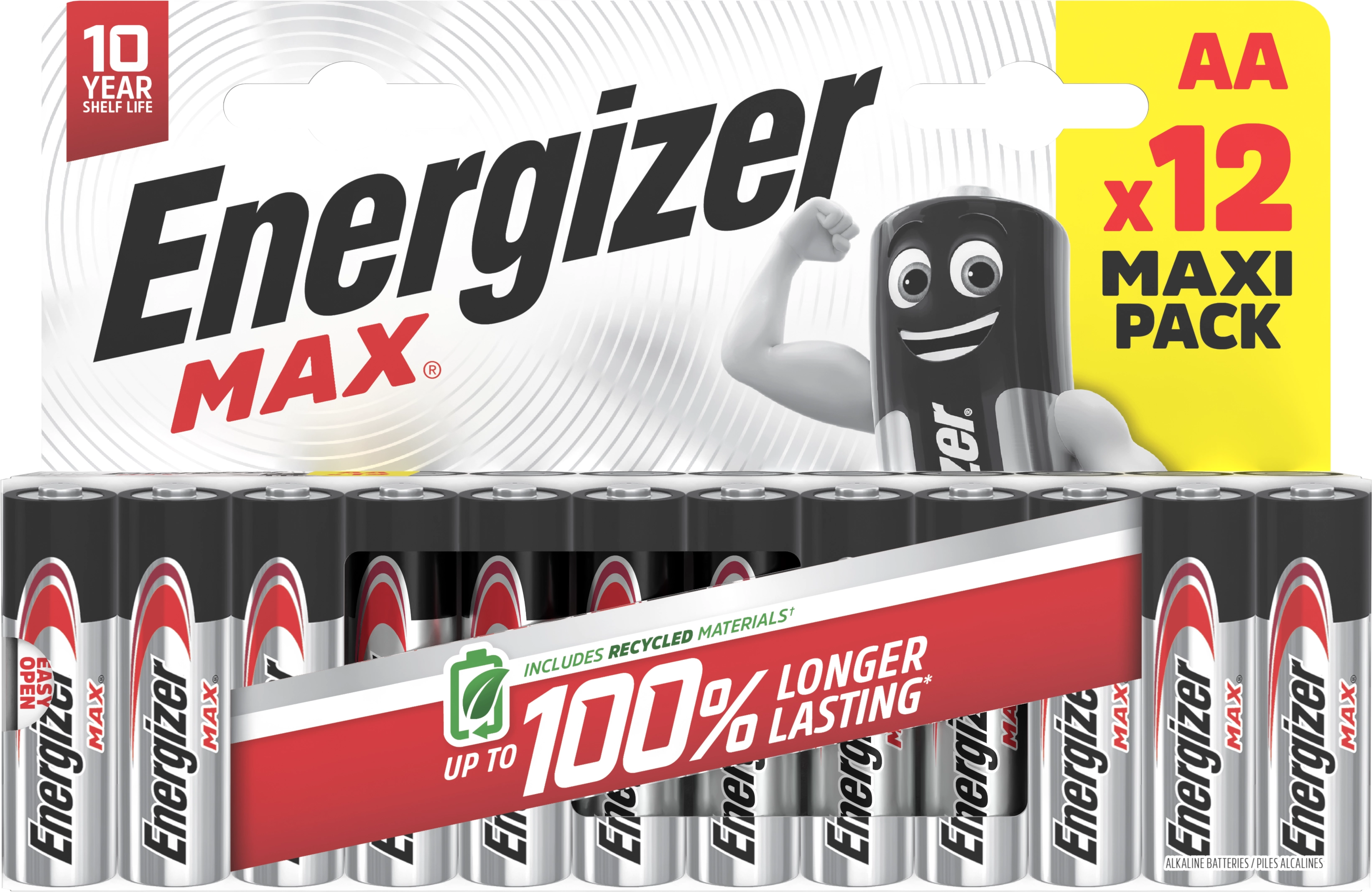 Baterie Energizer Max AA LR06 E91 12 szt.