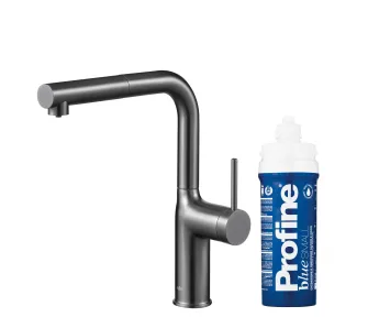 Bateria KFA Armatura Duero Pure Move Pull-Out 6623-423-61 Grafitowy Stal szlachetna
