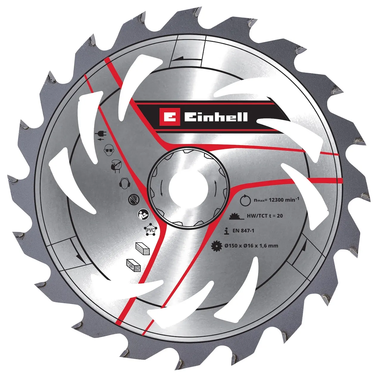 Brzeszczot Einhell TE-CS 18/150 150×16 20Z 49583359 150mm