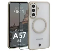 Bizon MatteO Pack do Galaxy A57 5G Beżowy