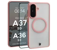 Bizon MatteO Pack do Galaxy A37 5G / A36 5G Jasnoróżowy