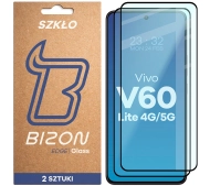 Bizon z ramką Glass Edge Duo do Vivo V60 Lite 5G 2 sztuki