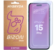 Bizon elastyczne Glass Mule Duo do Apple 15 Pro 2 sztuki