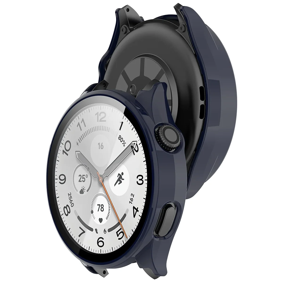 Etui Bizon Case Watch Adamo do Xiaomi Watch 5 Ciemnoniebieski