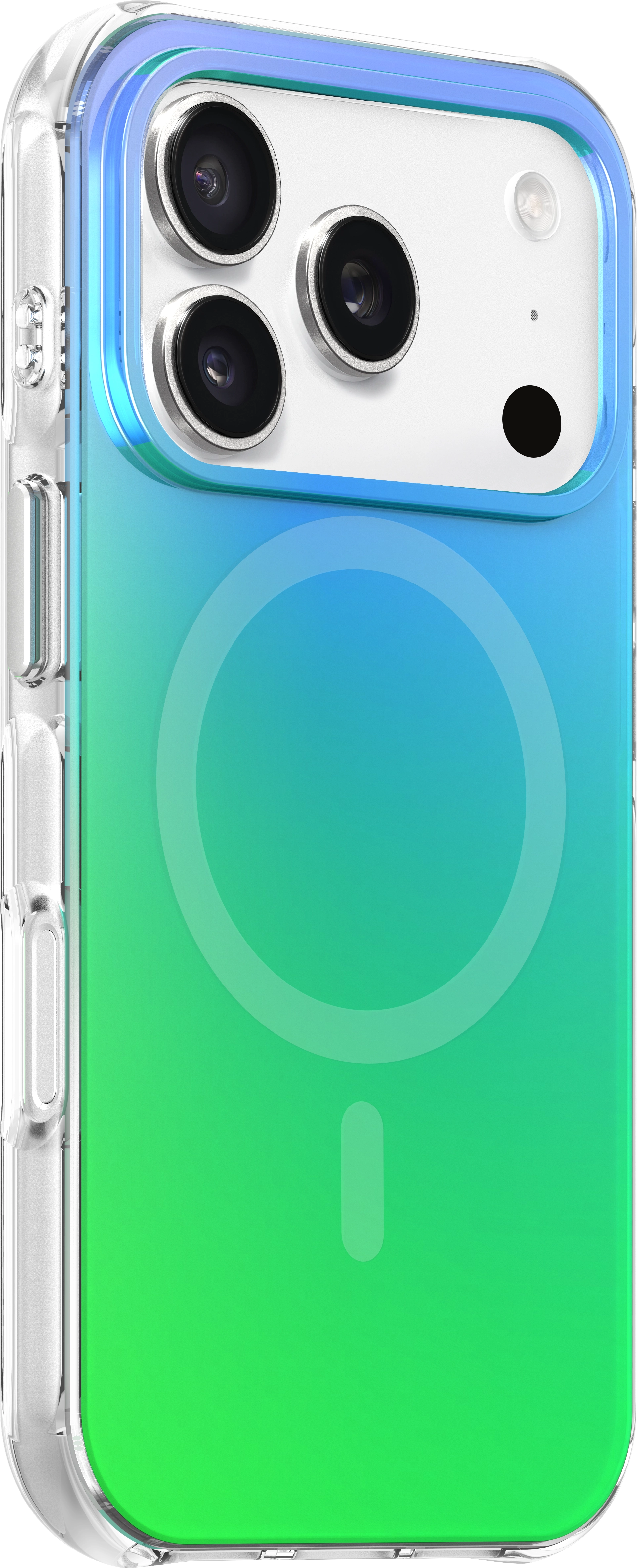 Etui Laut Huex Wave MagSafe do iPhone 17 Pro Niebiesko-zielony