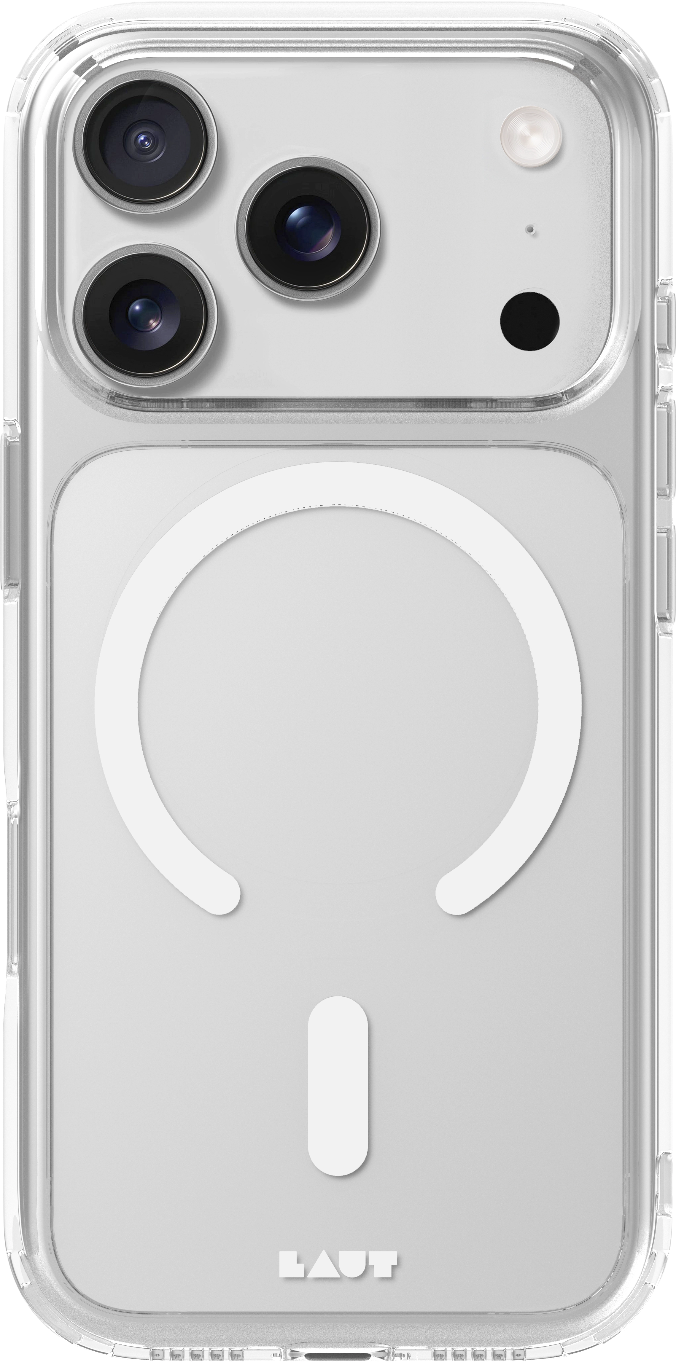 Etui Laut Crystal Fluro MagSafe do iPhone 17 Pro Przezroczysty