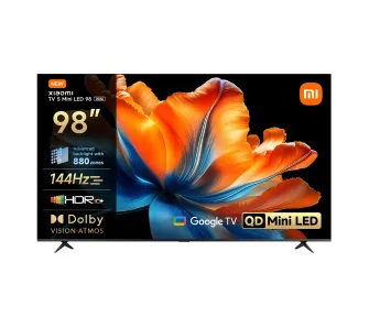 Telewizor Xiaomi TV S Mini LED 98 2026 (L98MC-SEU) 98" QD-Mini LED 4K 144Hz Google TV Dolby Vision Dolby Atmos HDMI 2.1 DVB-T2