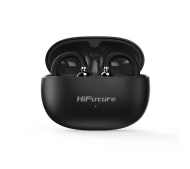 HiFuture FlexClip Open Ear AI ENC Konstrukcja Klipsa Przewodnictwo Powietrzne Bluetooth 5.4 Czarny