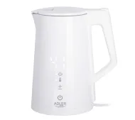 Adler AD 1345 1,7l 1850W Regulacja temperatury Biały