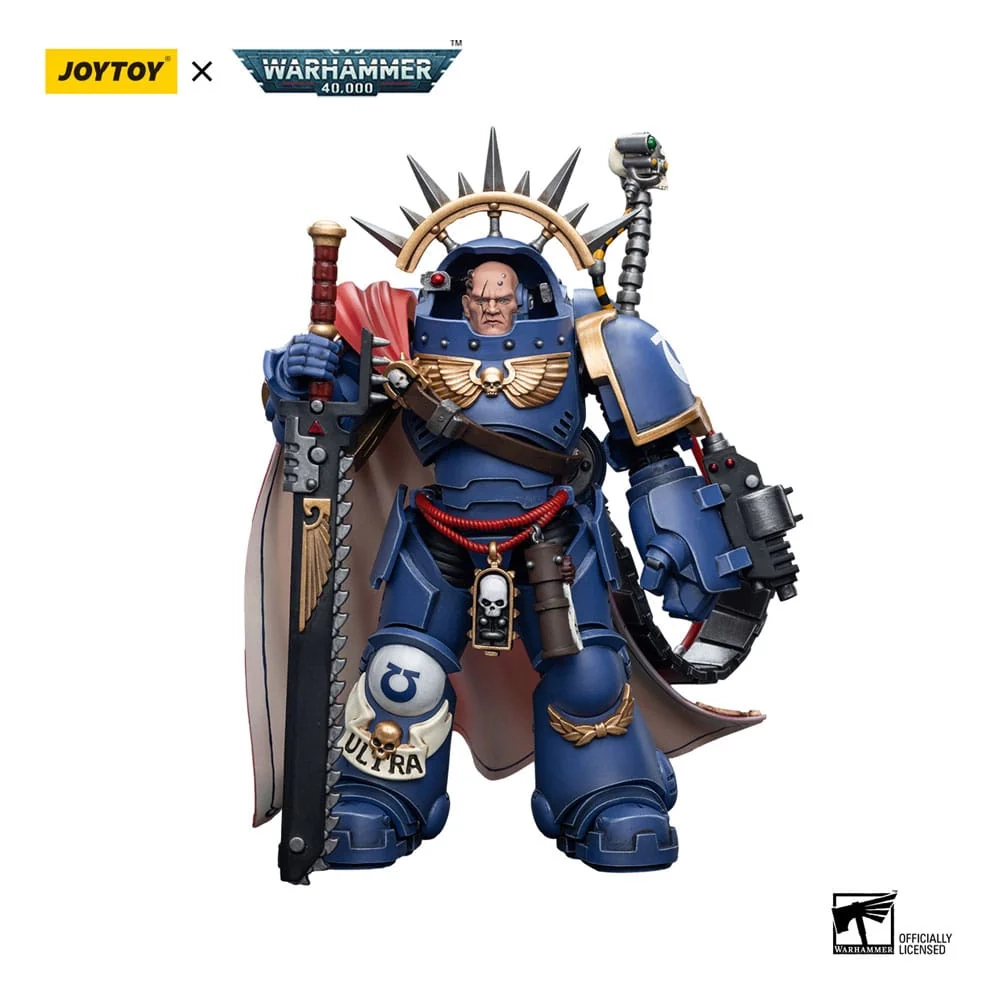 Figurka Joy Toy Warhammer 40k Ultramarines Captain in Gravis Armour