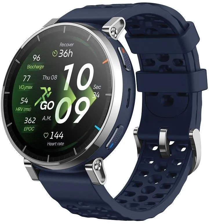 Smartwatch Amazfit Active 3 Premium NFC Ciemnoniebieski