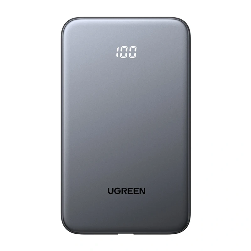 фото Внешний аккумулятор (павербанк) Ugreen PB526 10000mAh 20W Grey 1