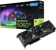 PNY GeForce RTX 5060 Ti EPIC-X RGB Overclocked Triple Fan 8GB GDDR7 128bit DLSS 4