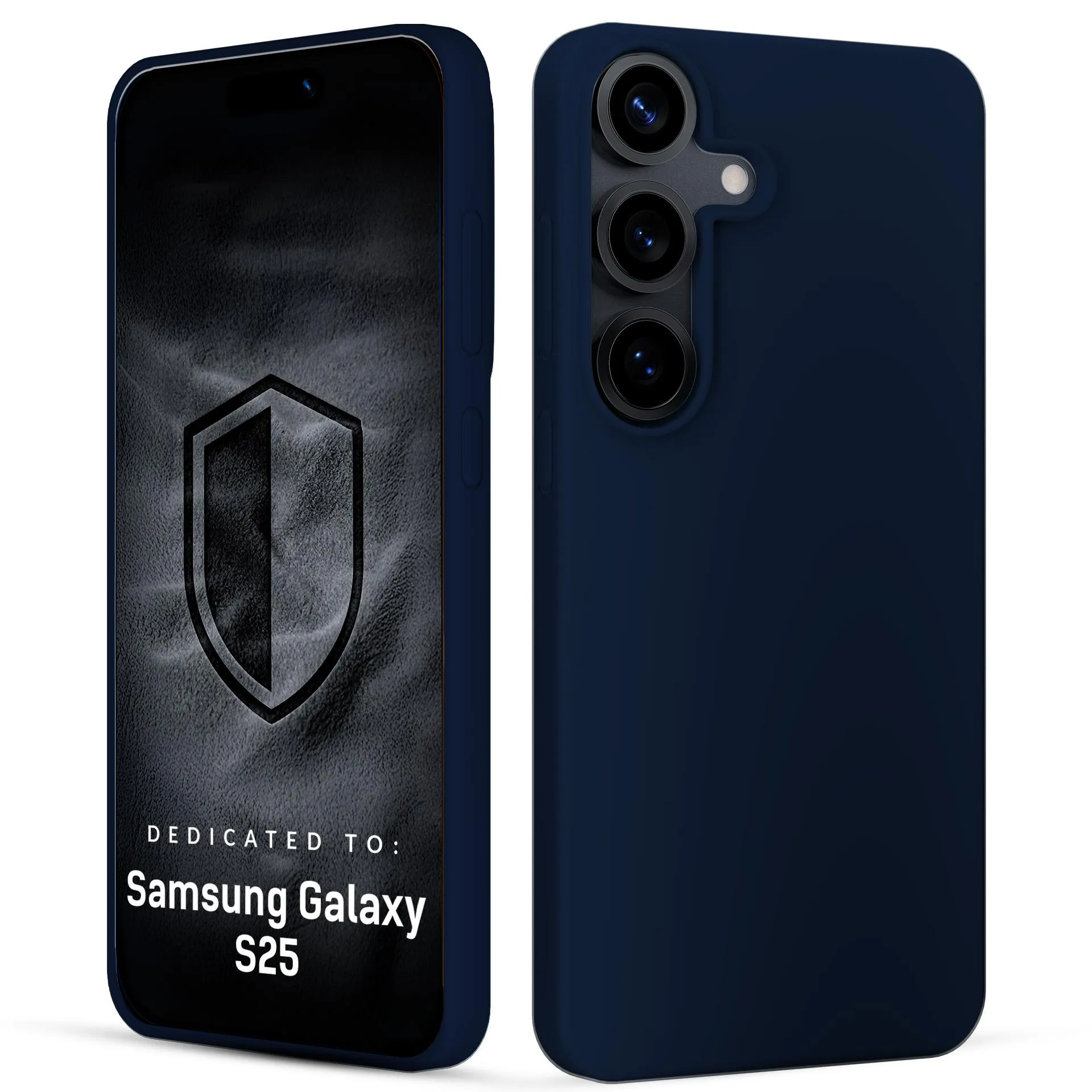 Etui 3mk Hardy Mellow Case do Galaxy S25 Granatowy