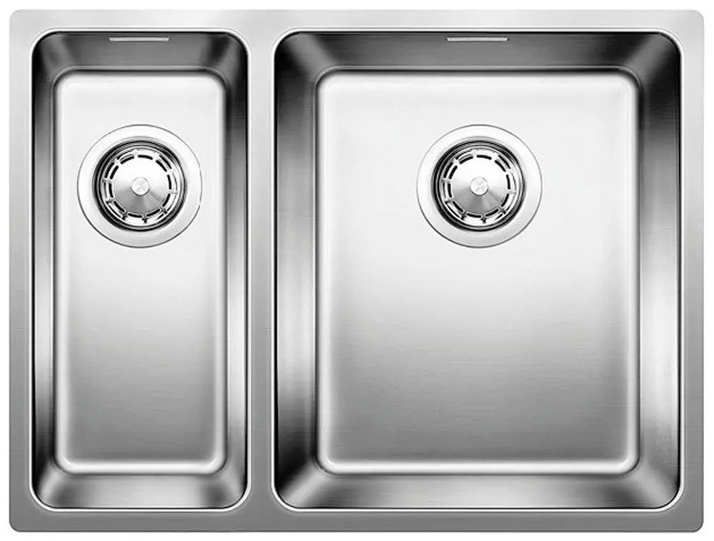 Zlewozmywak Blanco ANDANO 340/180-U 522977 Komora z prawej strony Stalowy Srebrny