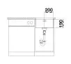 Zlewozmywak Blanco ANDANO 400-U 522959 Stalowy Srebrny