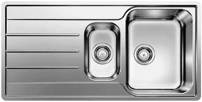 Zlewozmywak Blanco LEMIS 6 S-IF 523032 Stalowy Srebrny