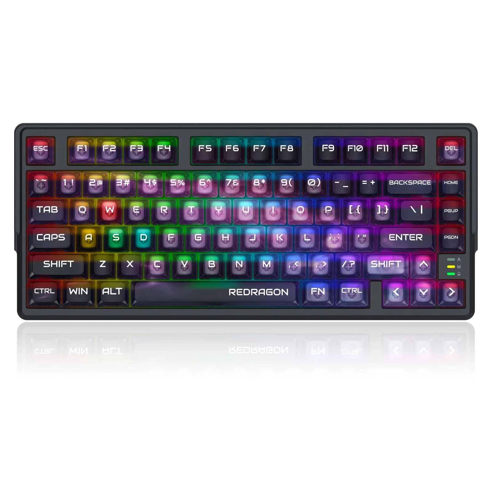 Klawiatura magnetyczna Redragon Bartlett K767-WL-M NextGEN UltraMag Czarny