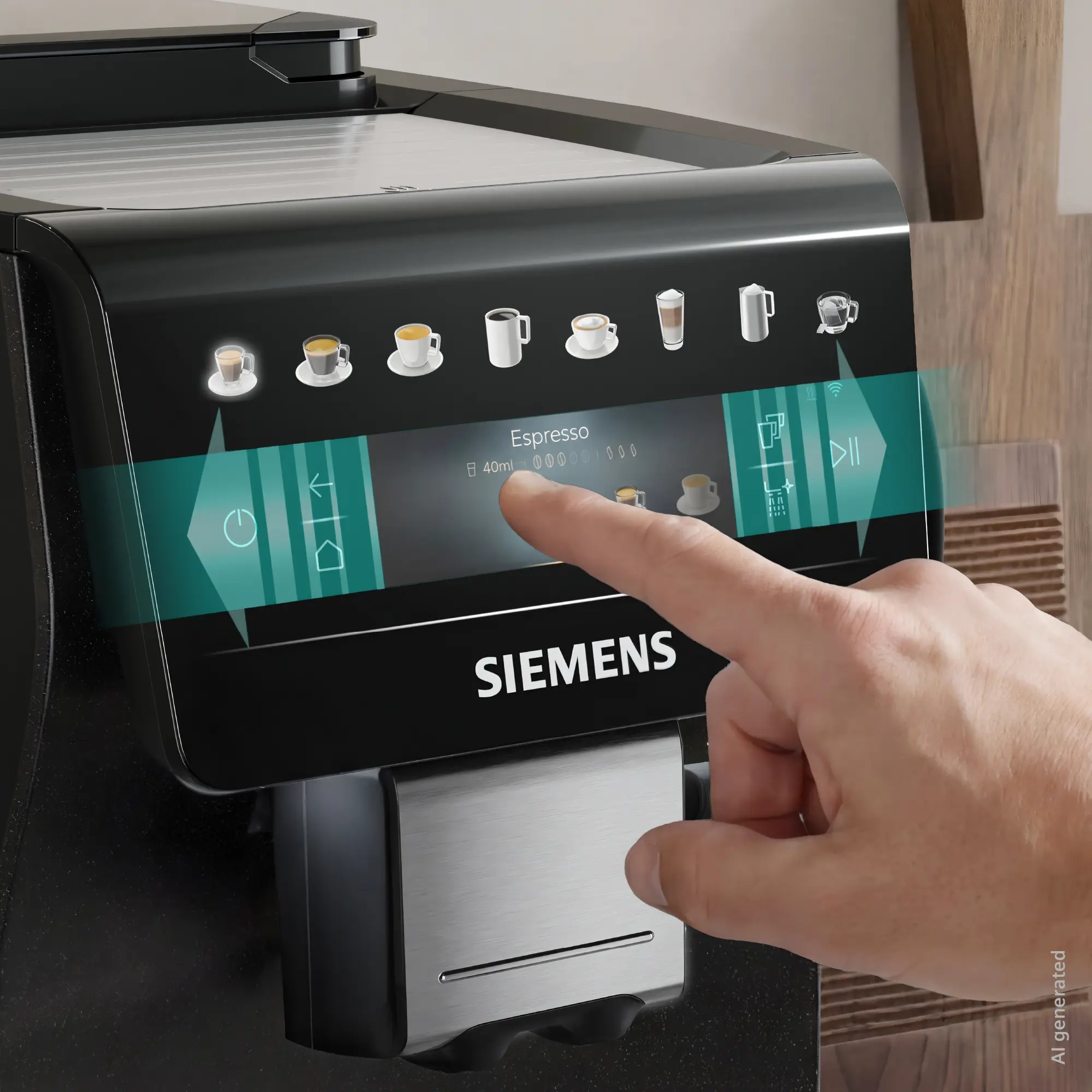 фото Кавомашина автоматична Siemens EQ600 iAroma TP607ET8 3