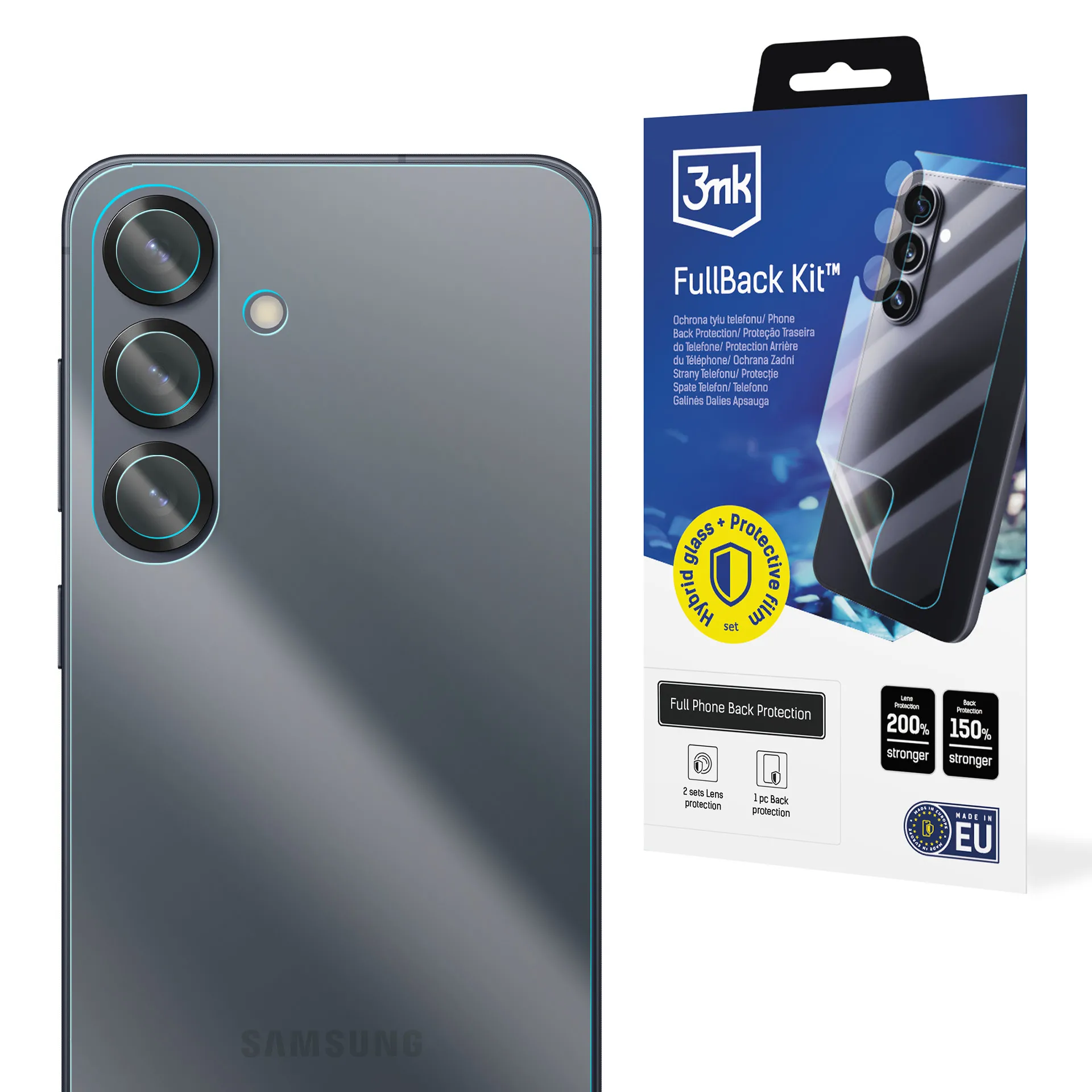 Zestaw ochronny 3mk FullBack Kit do Galaxy S25