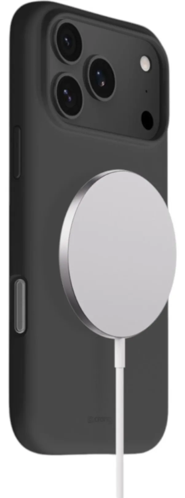 Etui Crong Color Cover Magnetic MagSafe do iPhone 17 Pro Max Czarny