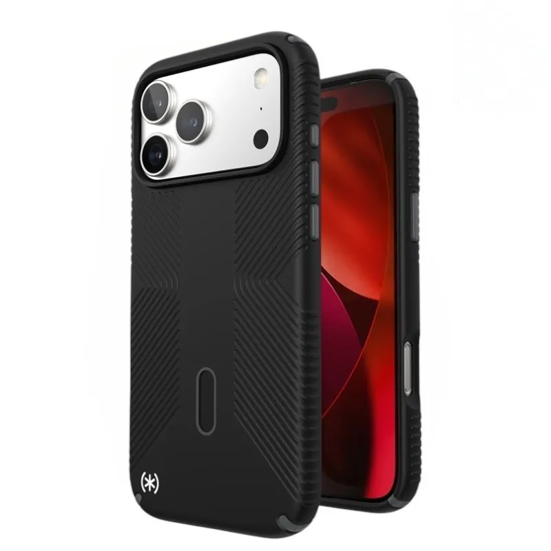 Etui Speck Presidio2 Grip ClickLock & MagSafe do iPhone 17 Pro Max Czarny