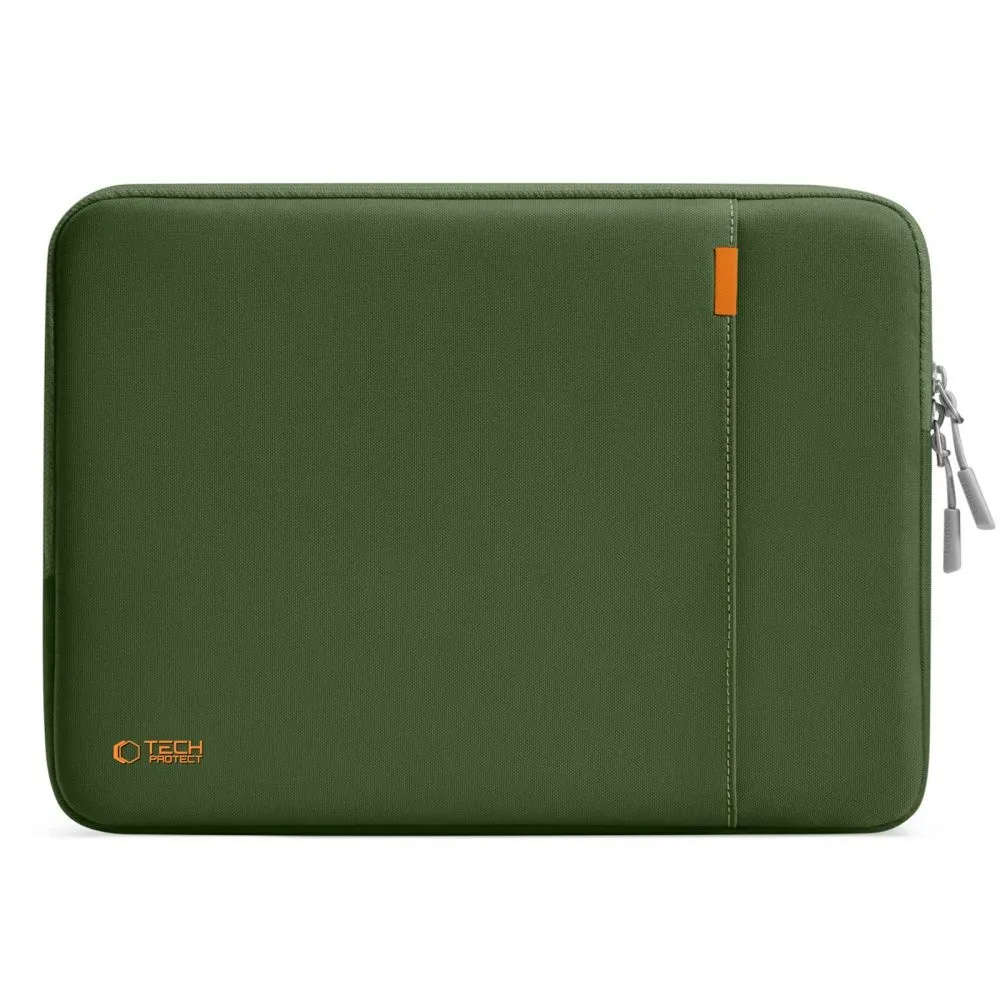 Etui na laptop Tech-Protect Defender 13-14" Zielony