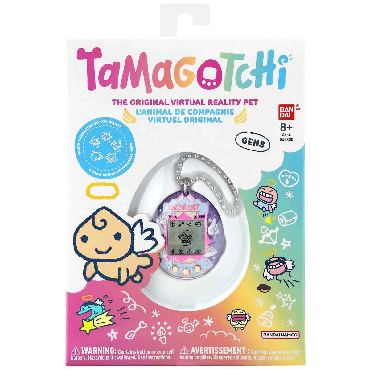 Konsola Bandai Tamagotchi Gen3 Angel Carousel 46180