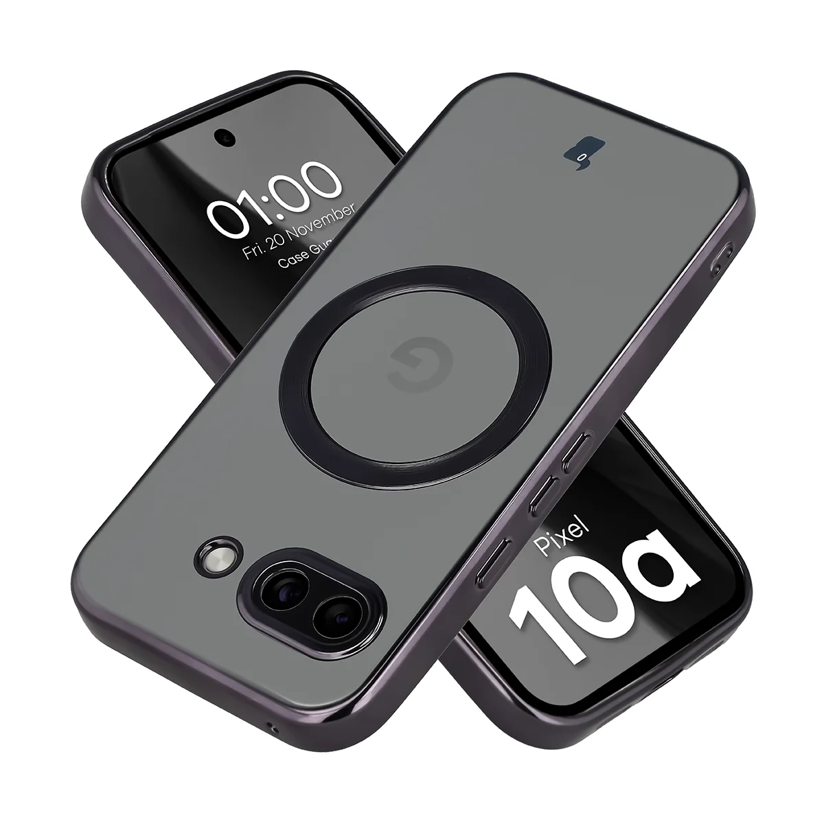 Etui Bizon Case GuardO do Google Pixel 10a Czarny