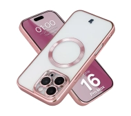Bizon Case GuardO do iPhone 16 Pro Max Jasnoróżowy