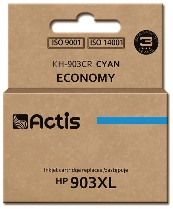 Tusz Actis KH-903CR (zamiennik 903XL T6M03AE) Błękitny 12 ml